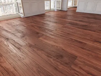 Wooden floor 31 WITHOUT PLUGINS 3D model