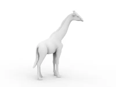 Giraffe 3D Printable 3D print model