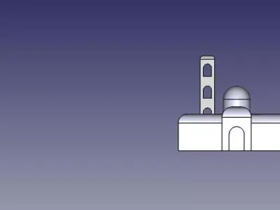 Gothic Church 3D print model