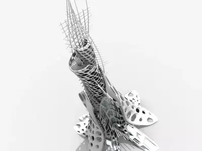 Architecture 001 3D model