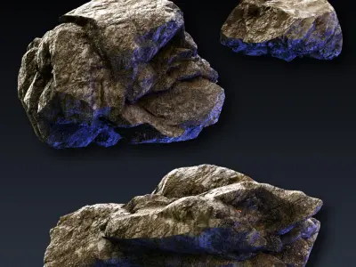 Rock Collection 2 3D model
