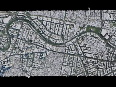 Surabaya - Indonesia 3D model