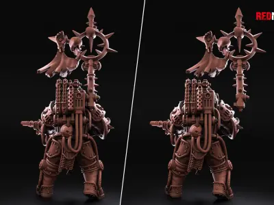 Renegade Solar Guard - Squad - Heretics 3D print model