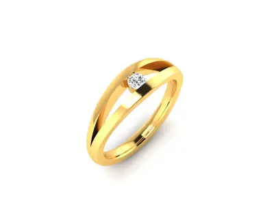 Women Ring  Render 3dm STL OBJ FBX Details 3D print model 212