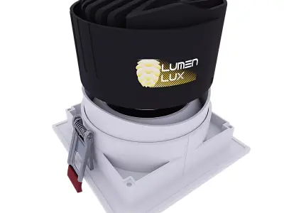  spotlights for home Low-poly 3D model