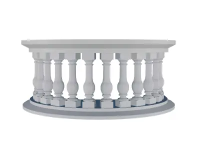 Stone Balustrade 3D print model