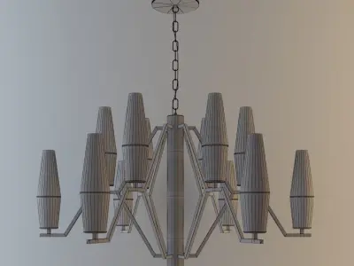 FRIDA WHITE  LIGHT collection 3D model