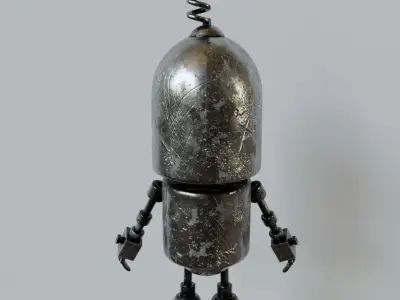 Robot Cartoon 3D model