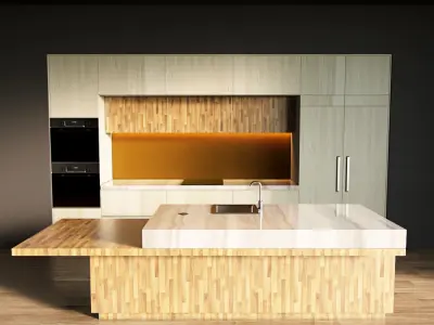 97-Kitchen1 texture 9 3D model