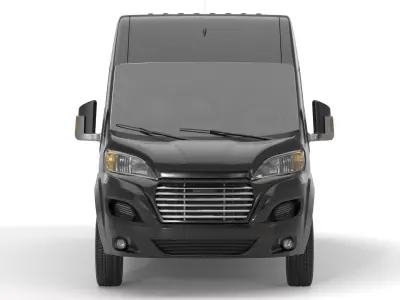 Generic Van 01 3D model