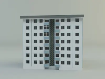 building 111 3d house model  3D model