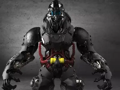 Sci-Fi Robot 3D model