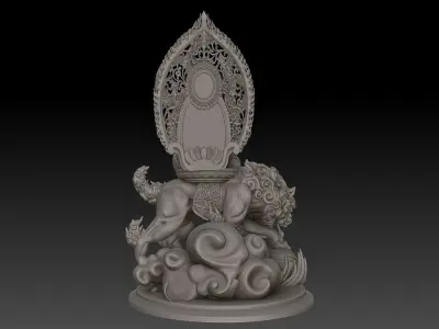 Bodhisattva Buddha 3D print model