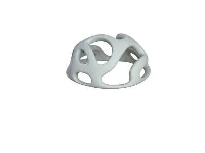 SciFi Cube Object No 44471 Low Poly Shape Low-poly 3D model