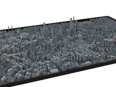 City of Birmingham 3D model