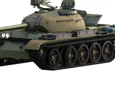 TYPE 59 MAiIN BATTLE TANK 3D model