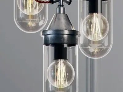 Hanging lamp Romatti Pack 3D model