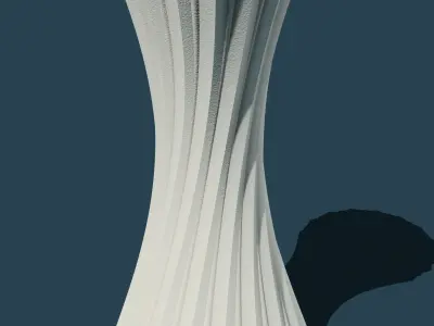 Vase Spirale 3D print model