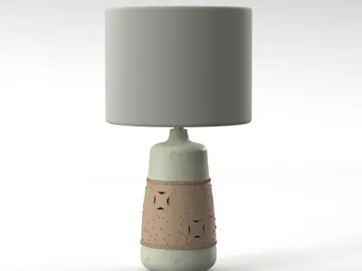 Coastal Cast Table Lamp 3D model