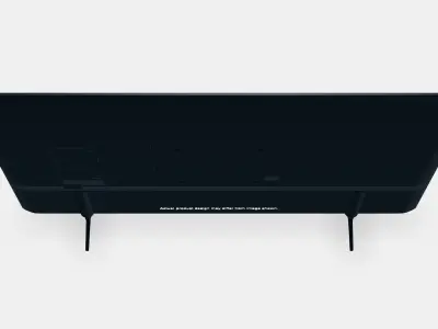 50 duym Crystal UHD DU8000 4K Tizen OS Smart TV 2024 3D model