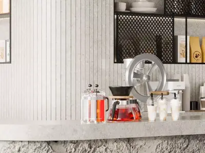 CAFE BAR NO39 A 3D model