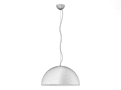 Luna Rossa Small Pendant Lamp 3D model