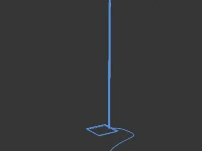 Floor Lamp 3D model