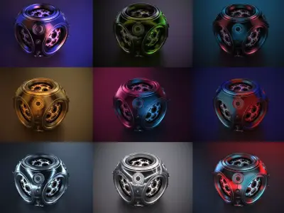10 Sexy HDRI Studio Lighting - 11 to 20 Texture