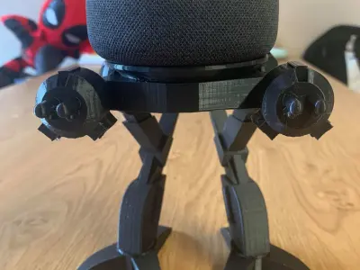 Alexa Echo Dot Mech Mount 3D print model