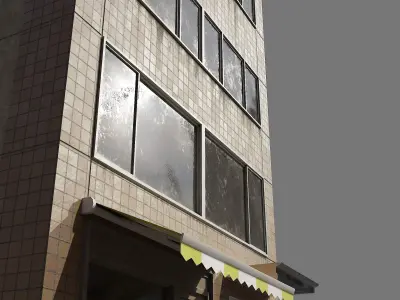 Apartment 01 Low-poly 3D model