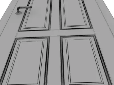 door frise11 z Free 3D model