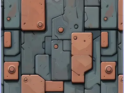 SciFi Seamless Texture Texture 52