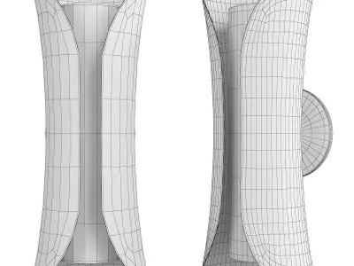 Josie Sconce Low-poly 3D model