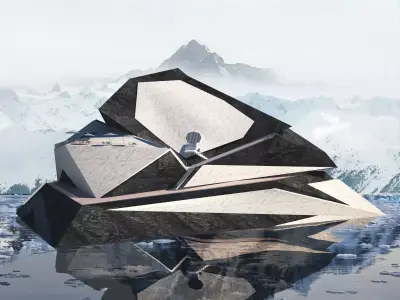 Deconstruction Building 3D model