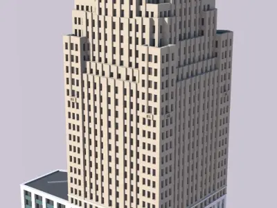 Herald Square Building Free 3D print model