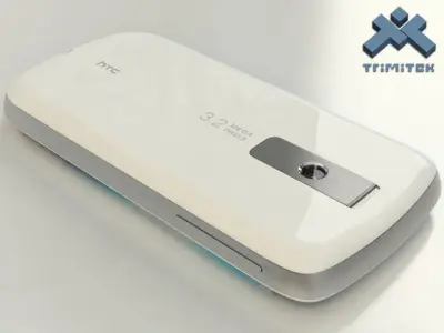 HTC Magic  - 2009 - White 3D model
