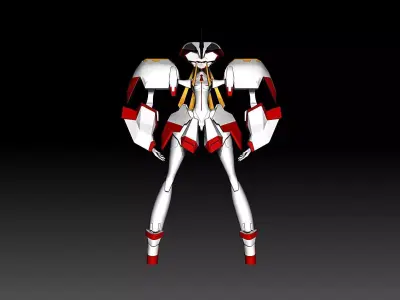 Strelizia - Darling in the Franxx 3D model