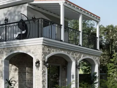 Villa - 1 3D model