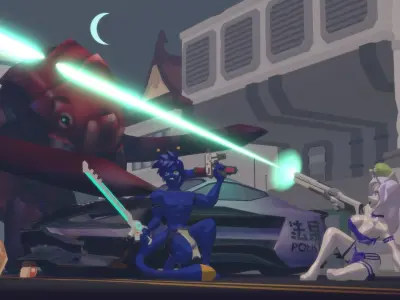 Acheron Outsider Clean Low-poly 3D model