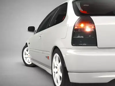 Honda Civic Type R 3D model