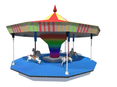 Toy Props Free low-poly 3D model