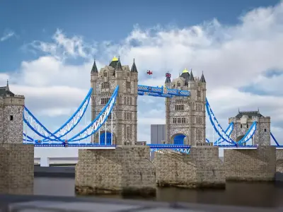 Tower Bridge  3D model