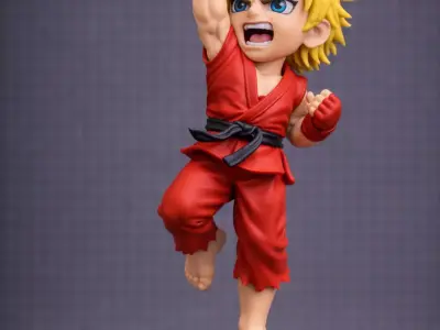 Street Fighter Chibi STL Bundle  3D print model