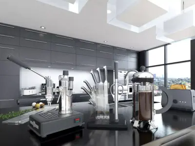 Archmodels vol 145 -  high quality kitchen appliances 3D model