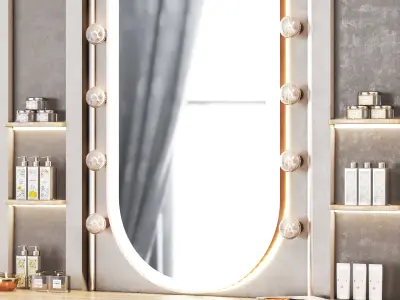 Beauty salon 16 Low-poly 3D model