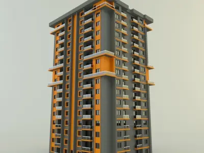 model houses 29 3D model