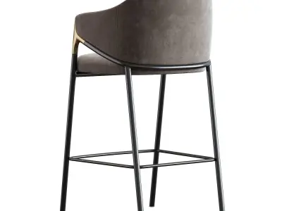 Euler Counter  Bar Stool Set of 2 3D model