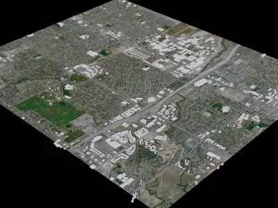 Aurora - USA 3D model