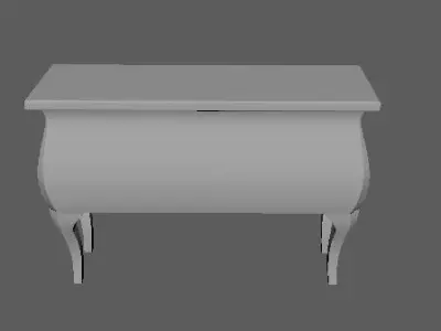 bedside table 3D model order
