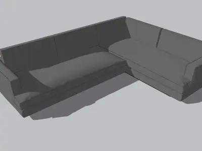 The Varick Sofa 3D model